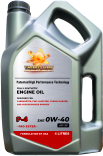 FORMULATION BY USA 4 LITRES DESIGNED FOR: Carbureted, Fuel Injected, Turbocharged, and Supercharged Engines Patented High Performance Technology FULLY SYNTHETIC ENGINE OIL SAE 0W-40  - PAO ESTER - P-4